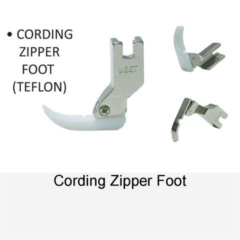 CORDING ZIPPER FOOT TEFLON