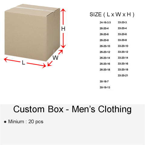 CUSTOM BOX MEN'S CLOTHING