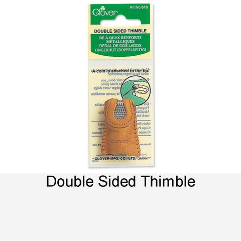 DOUBLE SIDED THIMBLE