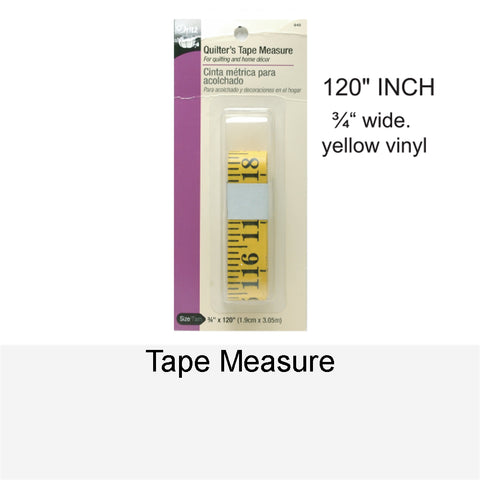 QUILTER'S TAPE MEASURE