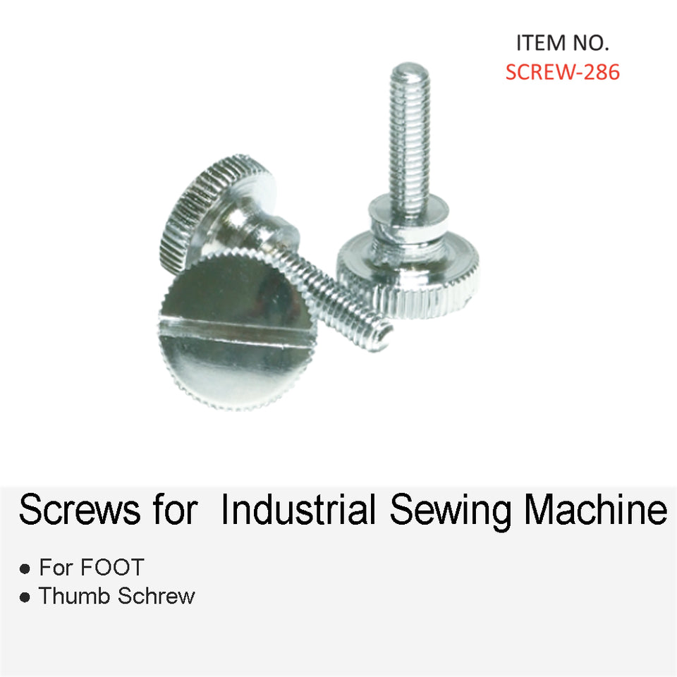 SCREWS AND ACCESSORIES FOR INDUSTRIAL SEWING MACHINE