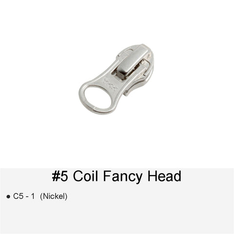 SLIDER #5 COIL FANCY HEAD