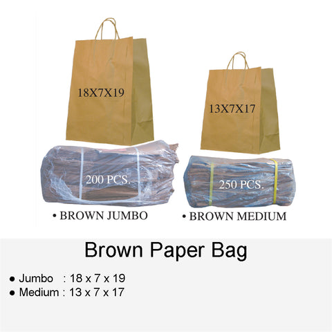 PAPER BAG - BROWN