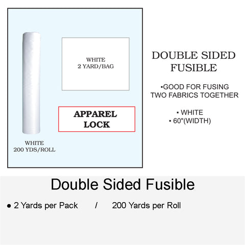DOUBLE SIDED FUSIBLE