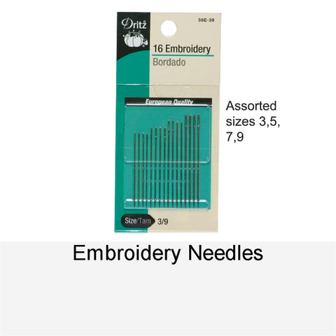 EMBROIDERY NEEDLES - 16