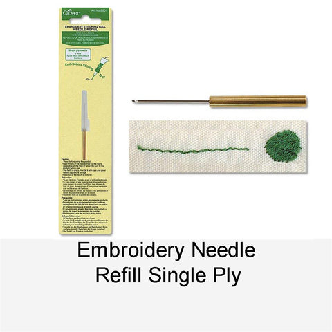 EMBROIDERY NEEDLE REFILL SINGLE PLY