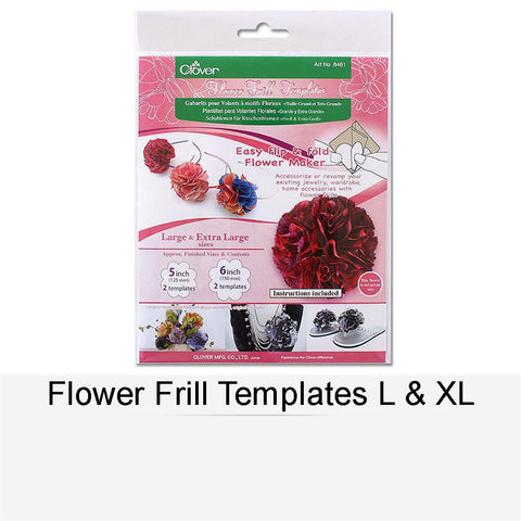 FLOWER FRILL TEMPLATES L & XL
