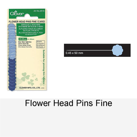 FLOWER HEAD PIN FINE