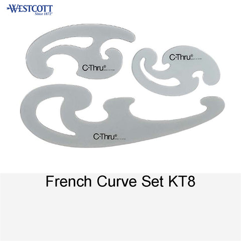 FRENCH CURVE SET KT8
