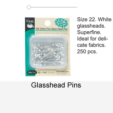 GLASSHEAD PINS