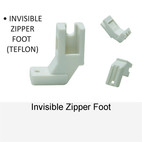 INVISIBLE ZIPPER FOOT TEFLON