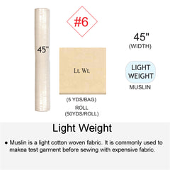 LIGHT WEIGHT MUSLIN