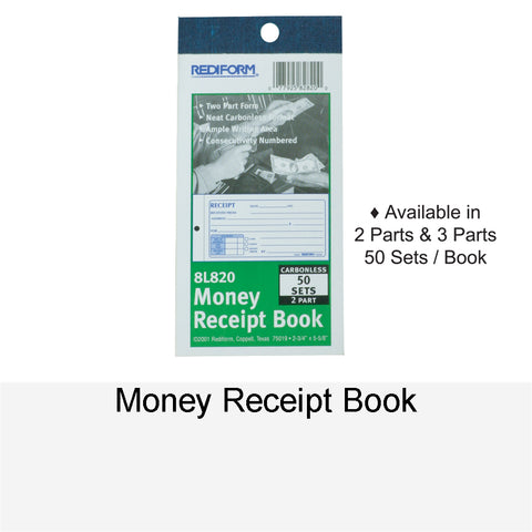 MONEY RECEIPT BOOK