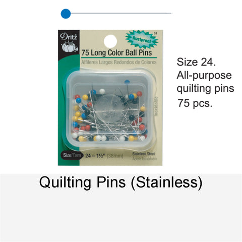 QUILTING STAINLESS PINS