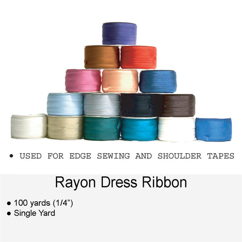 RAYON DRESS RIBBON