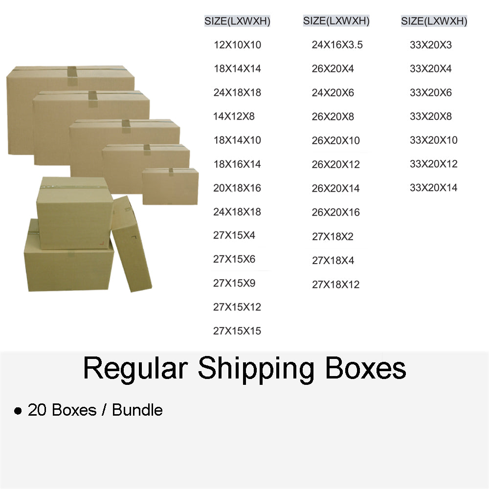 REGULAR SHIPPING BOXES – SIL THREAD INC.