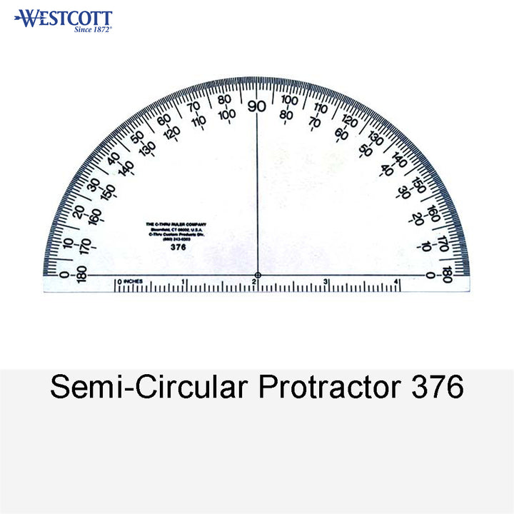 Threaded Protractor SEMI-CIRCULAR PROTRACTOR – SIL THREAD INC.