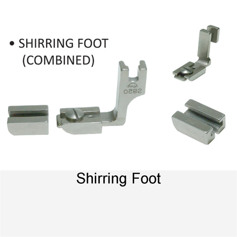 SHIRRING FOOT COMBINED